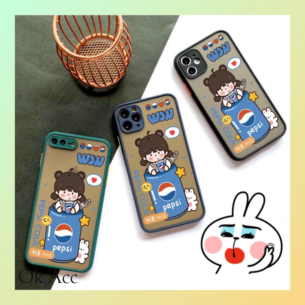 Casing Motif Kelinci Lucu AA09 for Iphone 6 6s 6+ 6s+ 7 8 7+ 8+ X Xr Xs Max 11 Pro Max 12 13 14 Pro Max