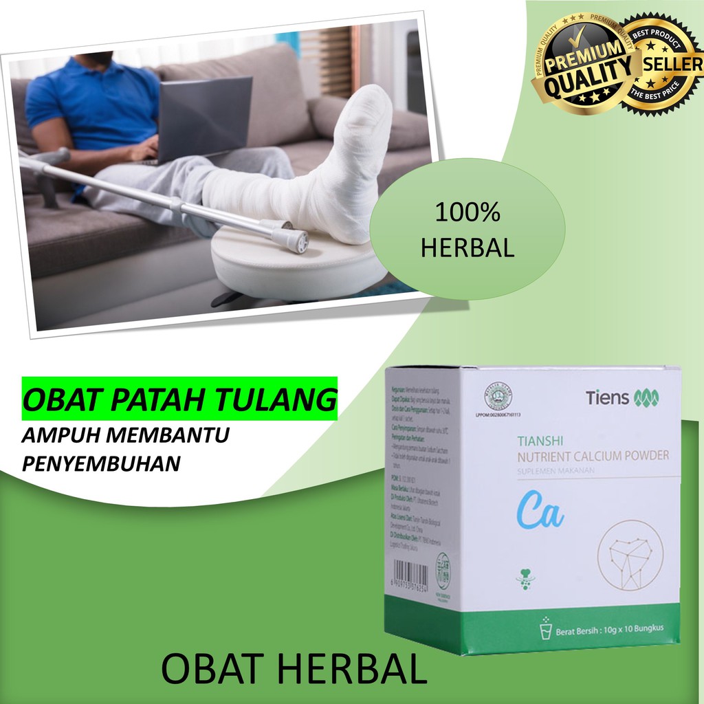 

OBAT PATAH TULANG DEWASA | Susu Kalsium Patah Tulang | Tiens ORI SEGEL BPOM Kesehatan & Obat Herbal.