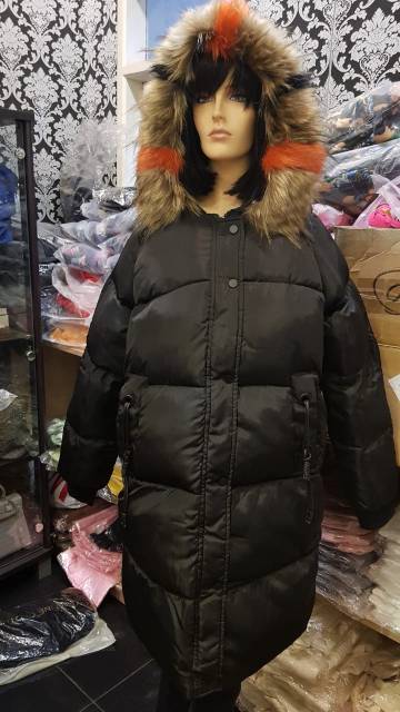 WOMAN WINTER PADDING HOODED COAT FOXY JAKET WANITA MANTEL MUSIM DINGIN