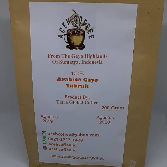 

Arabica Gayo Tubruk