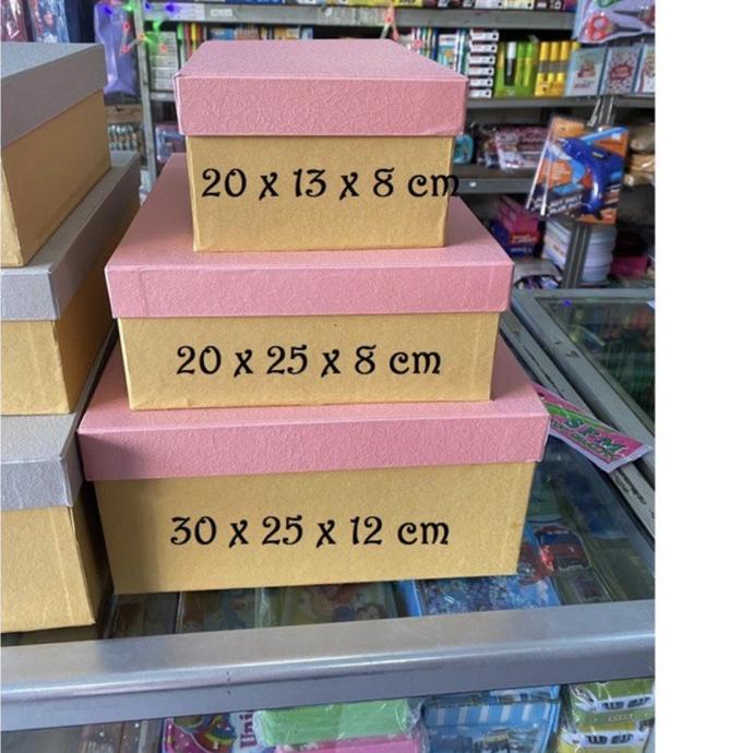 

New! Hard Box / Kotak Kado / Box Hampers Persegi Panjang