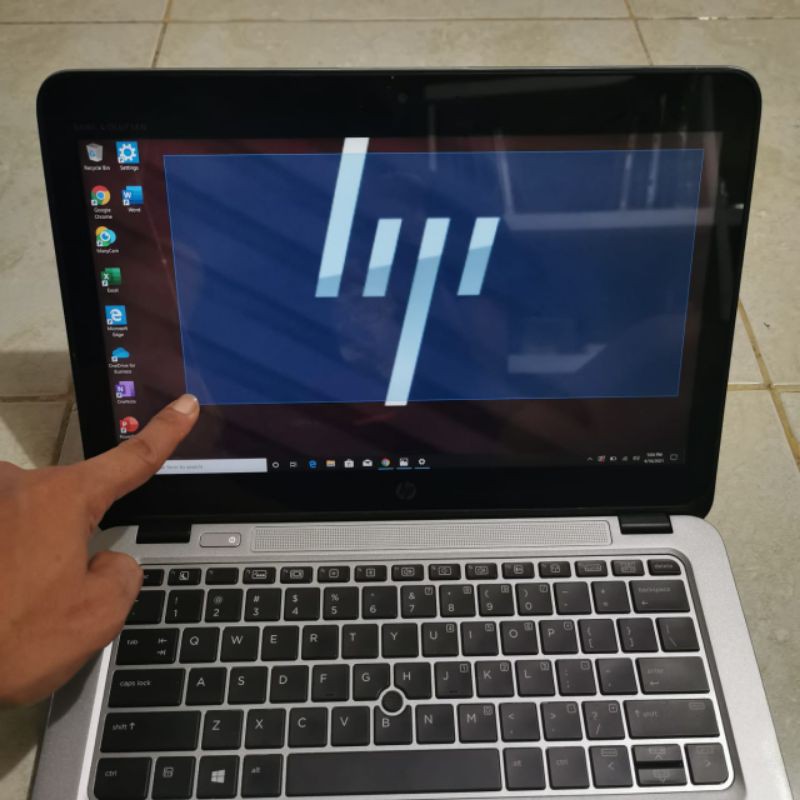 Laptop HP Elitbook 820 Core i5 7200U Gen 7th Ram 8Gb Ssd 512Gb Mulus Backligth layar sentuh