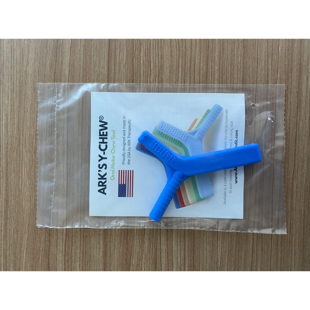 ARK Y-Chew Oral Motor Chew, Alat Gigit/Kunyah Anak (Teether) untuk latihan Wicara - Therapy Tools