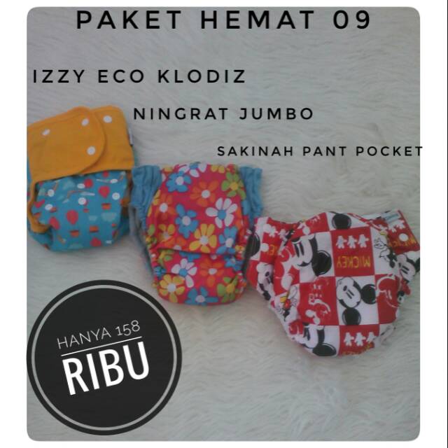 Termurah paket hemat clodi