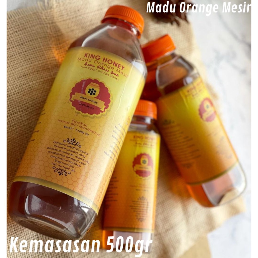 

Madu Orange Mesir | 500 gr | King Honey