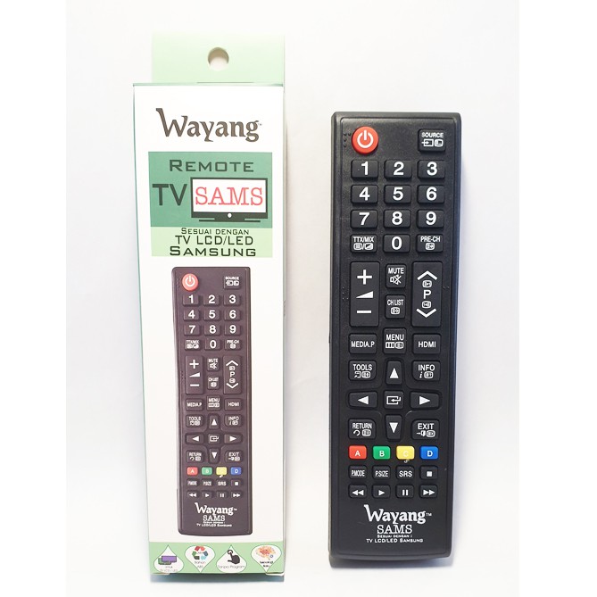 Remote Remote TV SAMSUNG Semua LCD/LED/Slim/Tabung Wayang