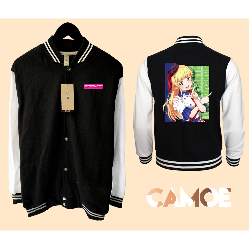 Jaket Baseball Varsity Anime Love Live heanna Sumire