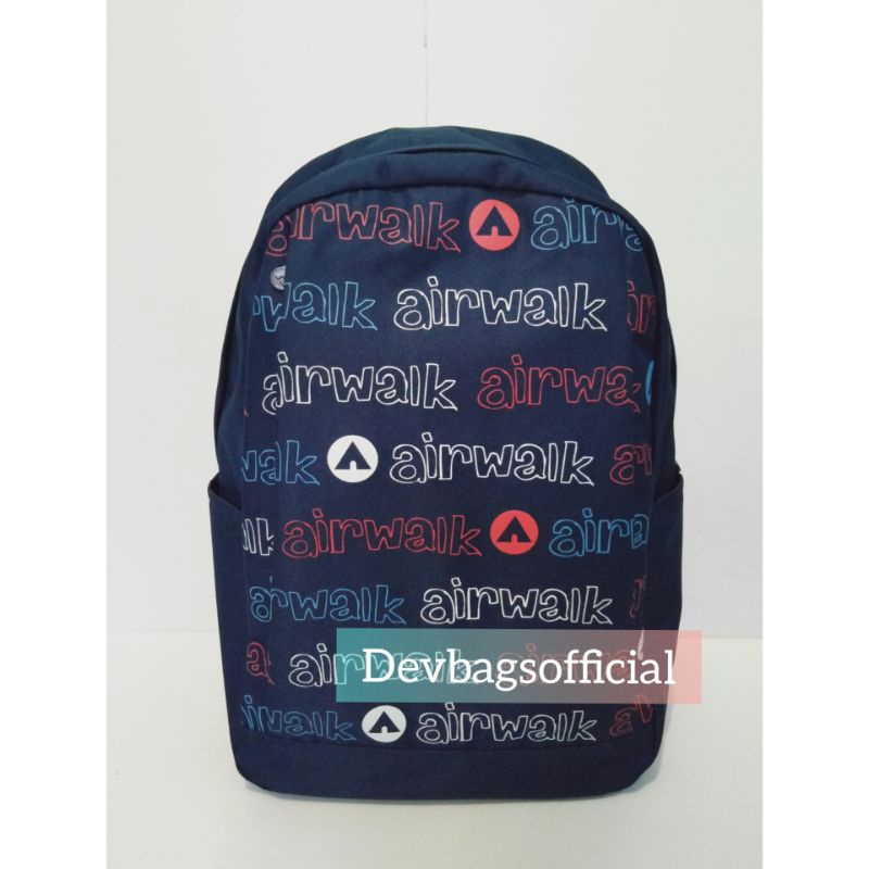 Tas Airwalk Navy - Airwalk original - tas sekolah - tas kerja -tas kuliah - tas laptop - tas murah