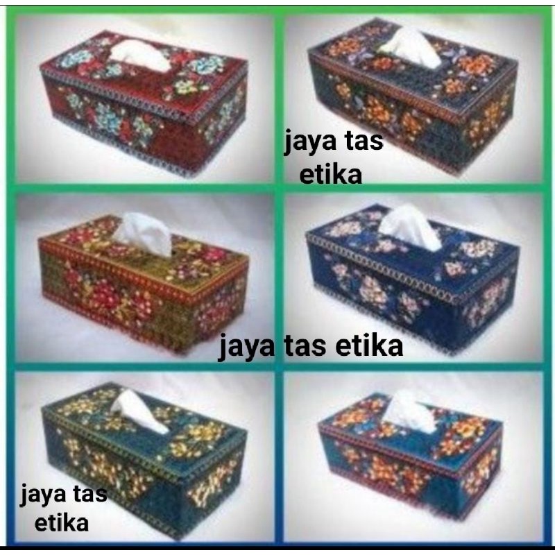 kotak tissu /tempat tissu/ box tissu kayu batik