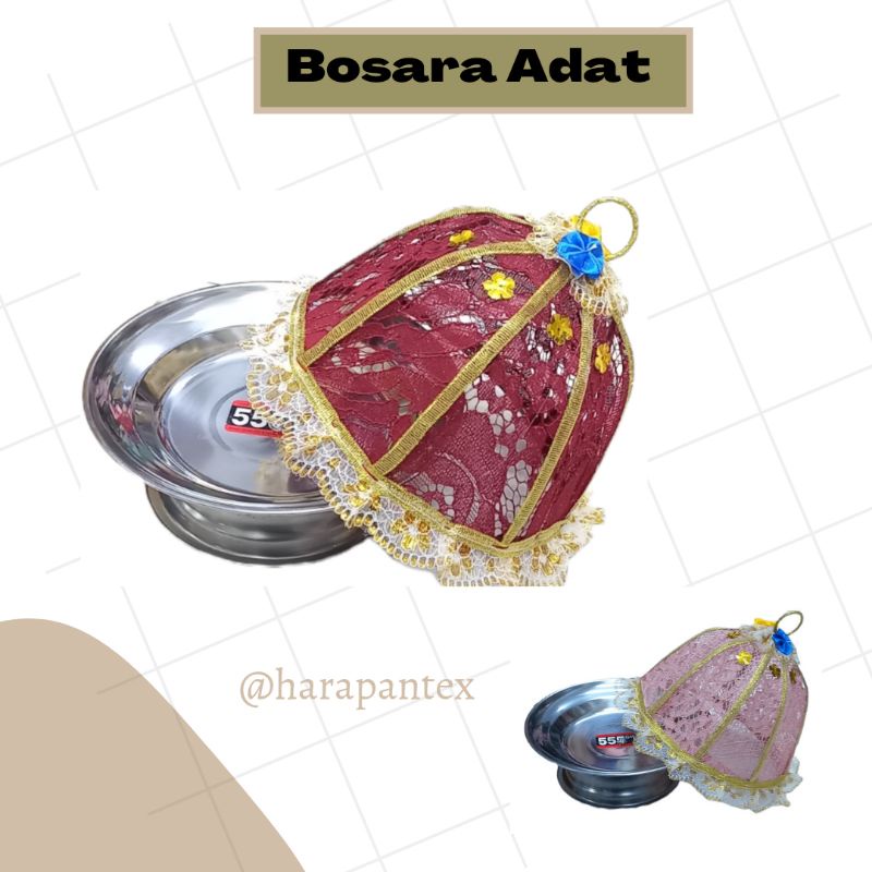 Bosara Adat/Bosara Brokat/ Tutup Bosara Kecil