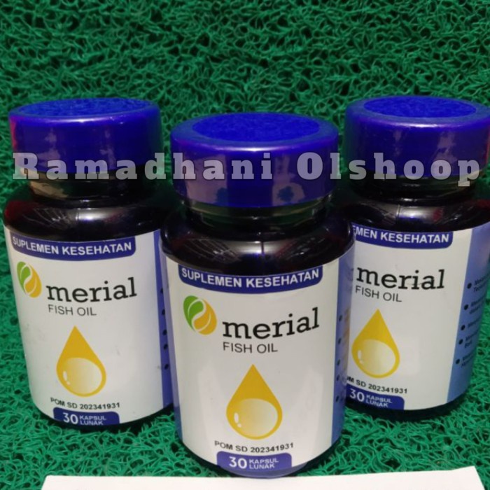 Kesehatan - Merial Fish Oil Suplemen Kesehatan Tubuh