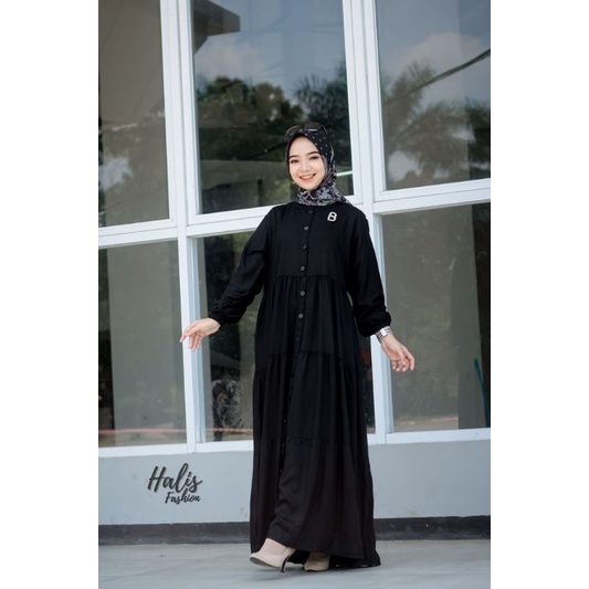 TWILL HALIS ORIGINAL / GAMIS HITAM POLOS