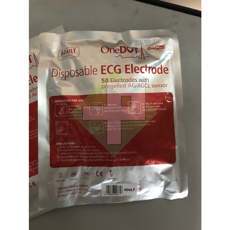 OneDot ECG Electrode OneMed / Electroda ECG isi 50 - Bayi