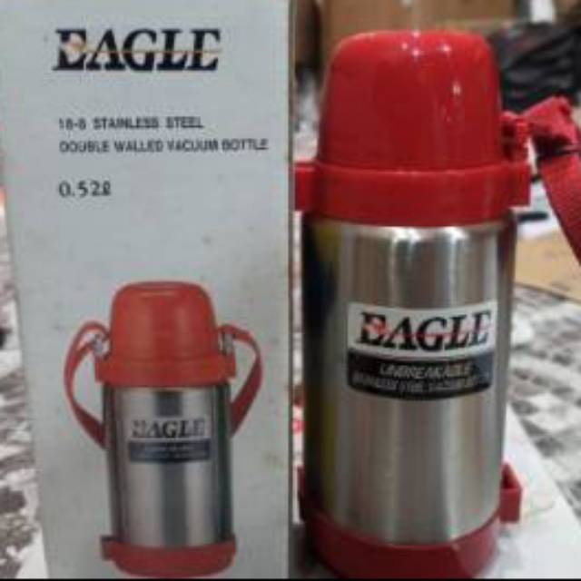 Thermos Air Stainless, Botol Vacuum, Botol Minum, Themos Eagle JWP-500