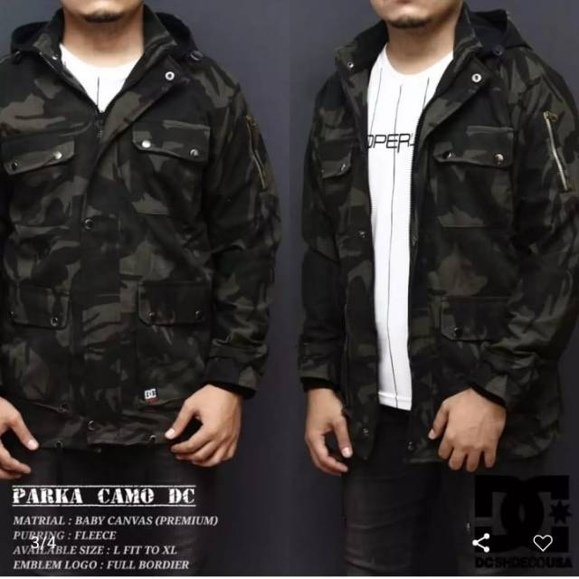 JAKET PARKA / JAKET PARKA ARMY /PARKA ARMY