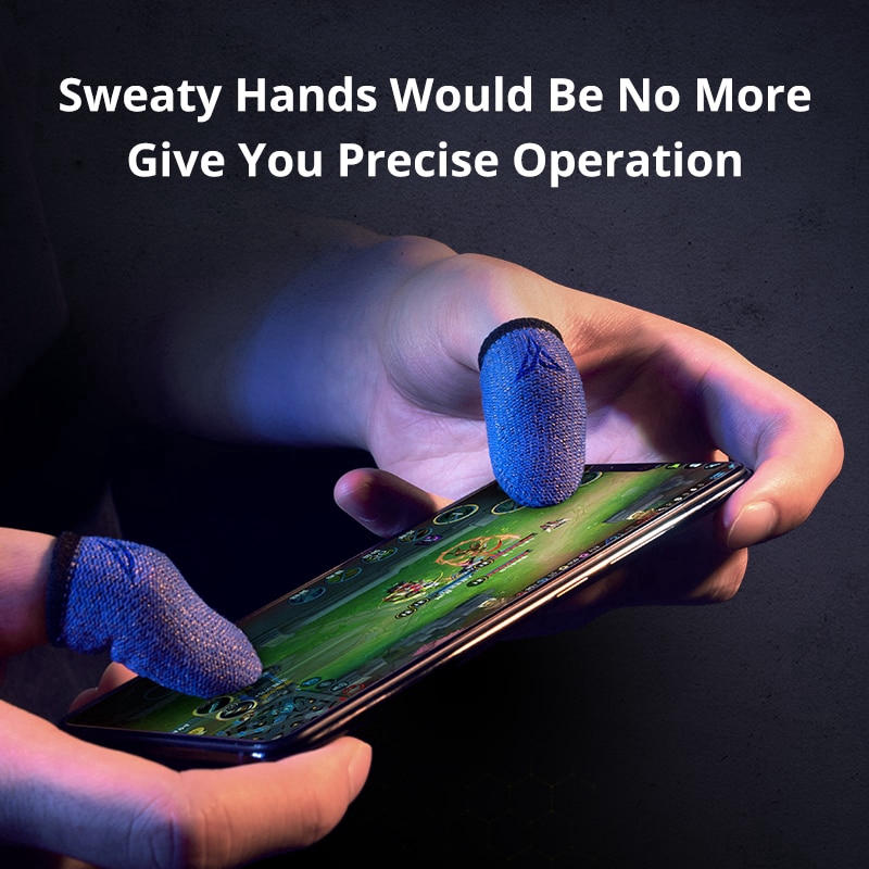 Flydigi Wasp Feelers 2 Finger Sleeve Sweat-Proof Finger Cover mobile phone tablet PUBG Game Touch Screen Thumb