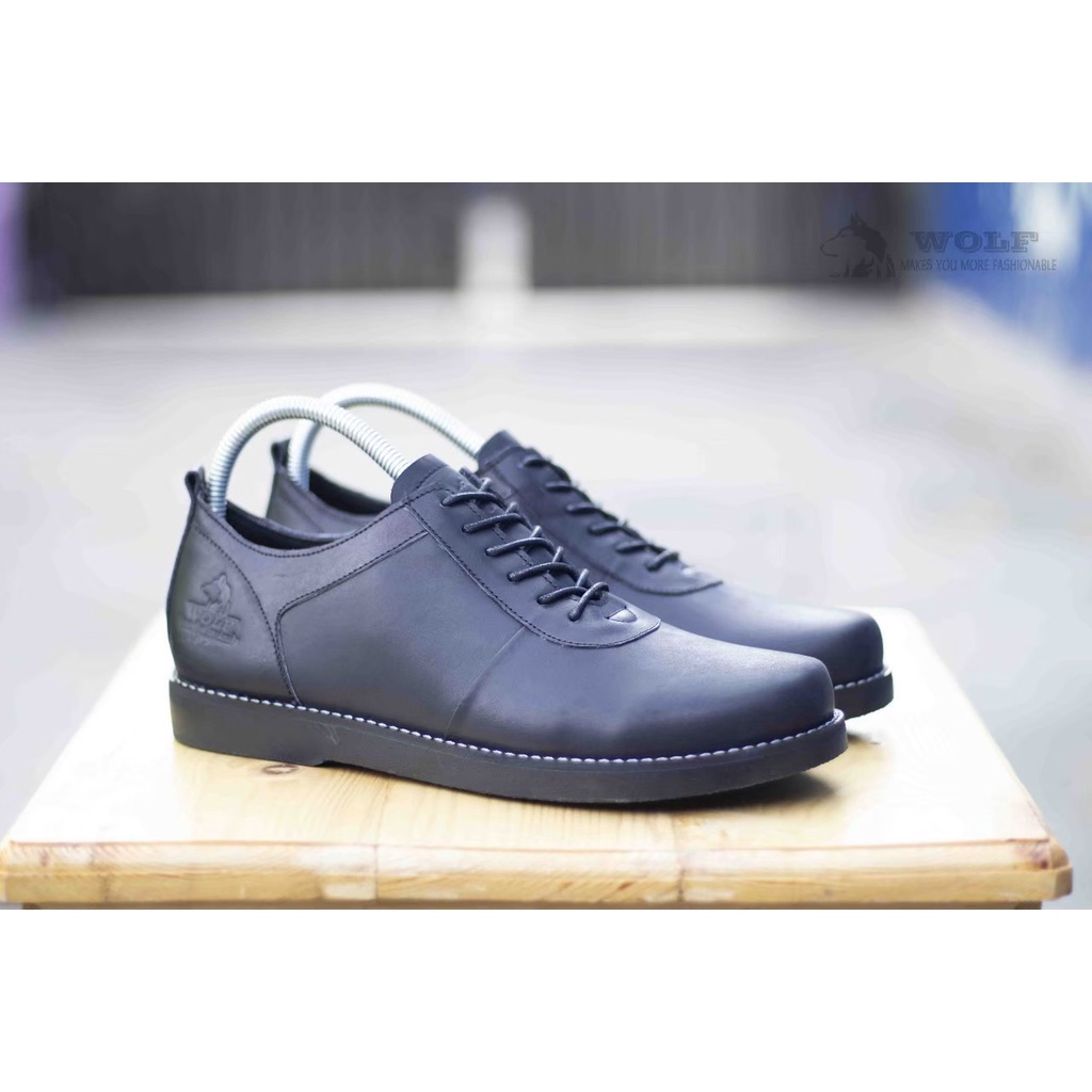 SEPATU FORMAL PRIA KULIT ASLI ORIGINAL CASUAL FORMAL SEKOLAH KULIAH BERKUALITAS - SEPATU OXFORD PRIA GURU PNS KERJA PESTA