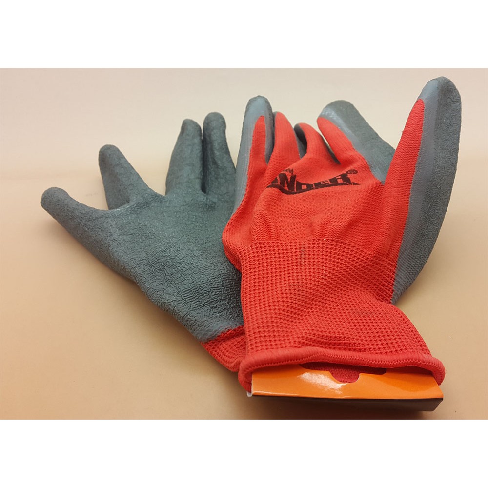 FINDER RED GLOVES safety professional tools / sarung tangan Shield