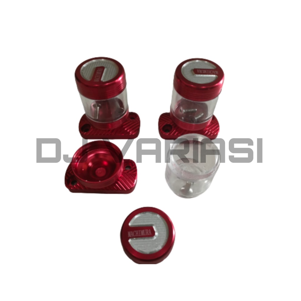 TUTUP TABUNG MINYAK REM DEPAN VARIASI CNC UNIVERSAL