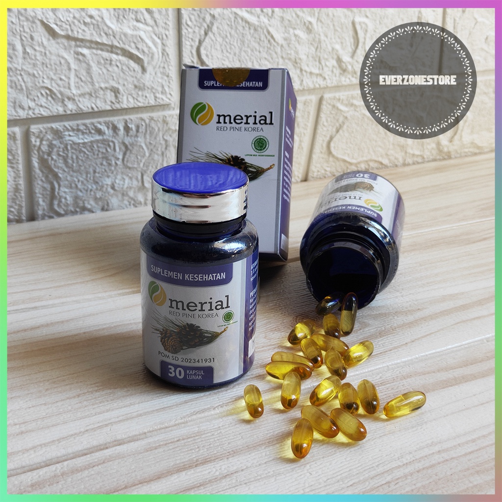 100% ORIGINAL Merial Pinus Merah Red Pine Korea Original