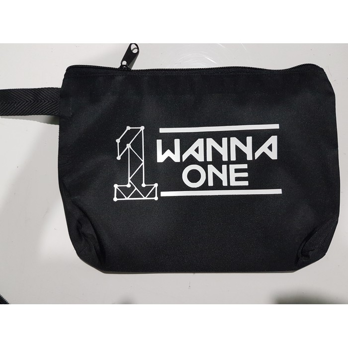 

wanna one tas pensil pulpen kosmetik bag pouch kpop tempat alat tulis Keren