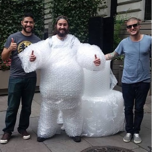 

Extra bubble wrap