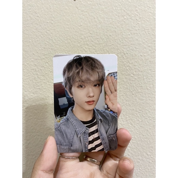 photocard pc jisung chilling hot sauce