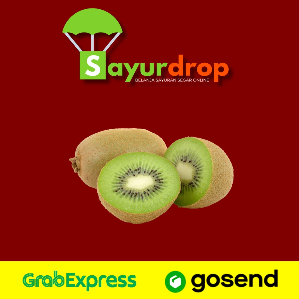 

Kiwi Hijau 500 Gram - Segar Higienis Murah Cepat - Instant/Same Day Delivery (Sayurdrop)