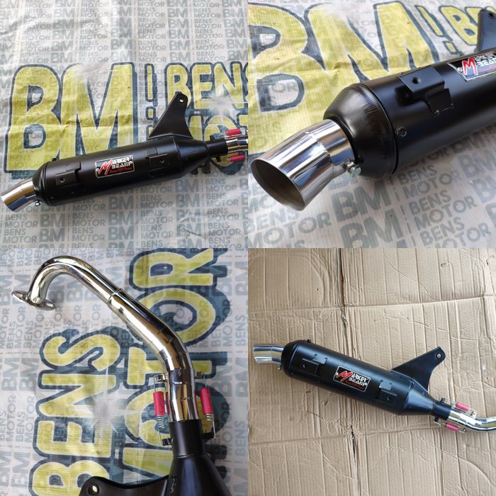 Knalpot Racing Mio J / Knalpot Bobokan Mio j