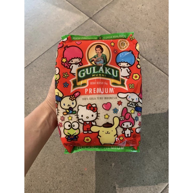 GULAKU PREMIUM putih 1kg edisi hello kitty