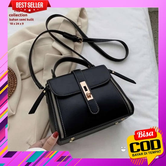 Tas Selempang Wanita Kekinian Terbaru Slingbag Import Kondangan Murah Slempang Main Korea Cewek Fash