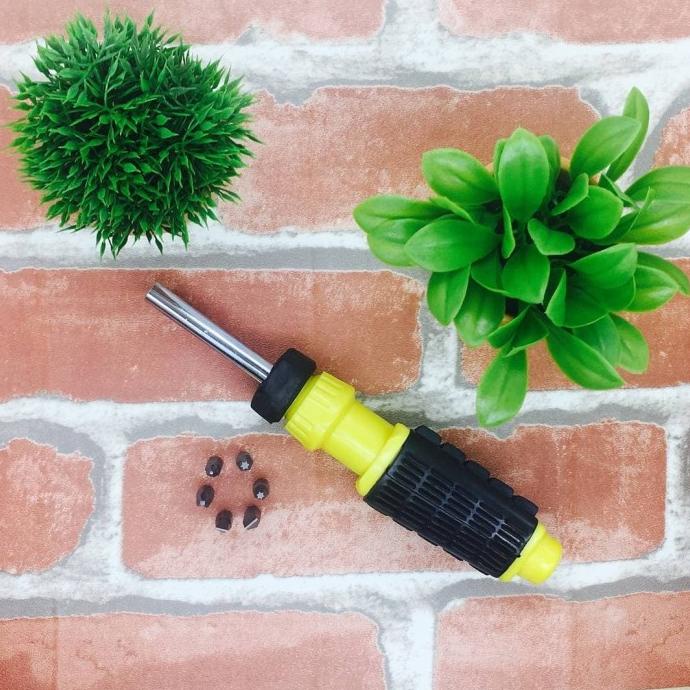 @@@@] DAISO screw driver obeng 6 mata obeng + - bintang obeng besar