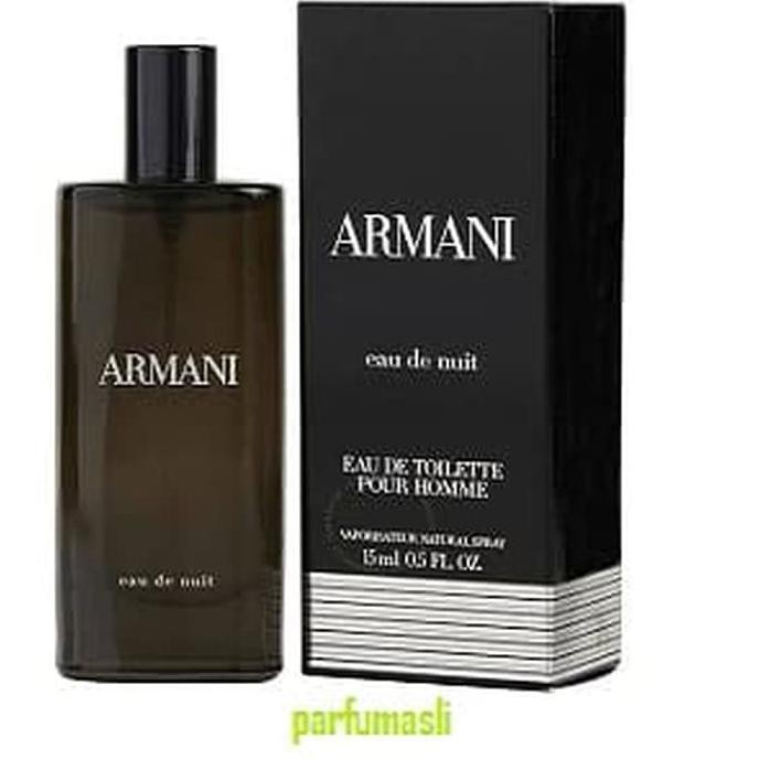 Giorgio Armani Eau De Nuit For Men EDT 15ml (Miniatur)