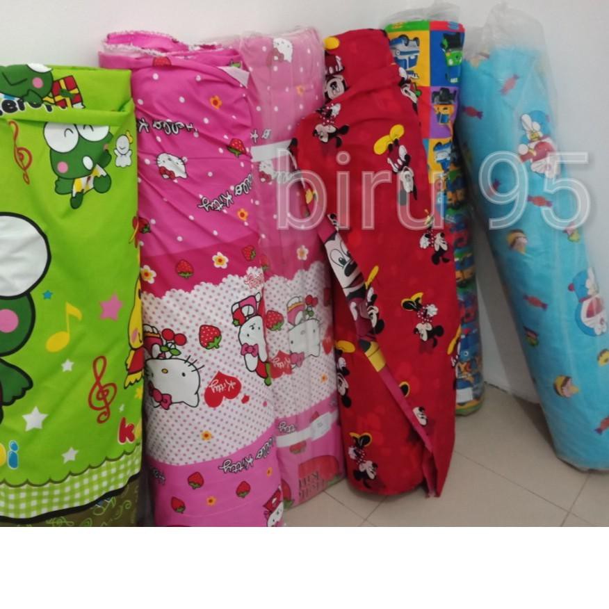 Best Seller JUAL KAIN METERAN MOTIF KARAKTER UNTUK SEPRE, BED COVER, GORDEN.
