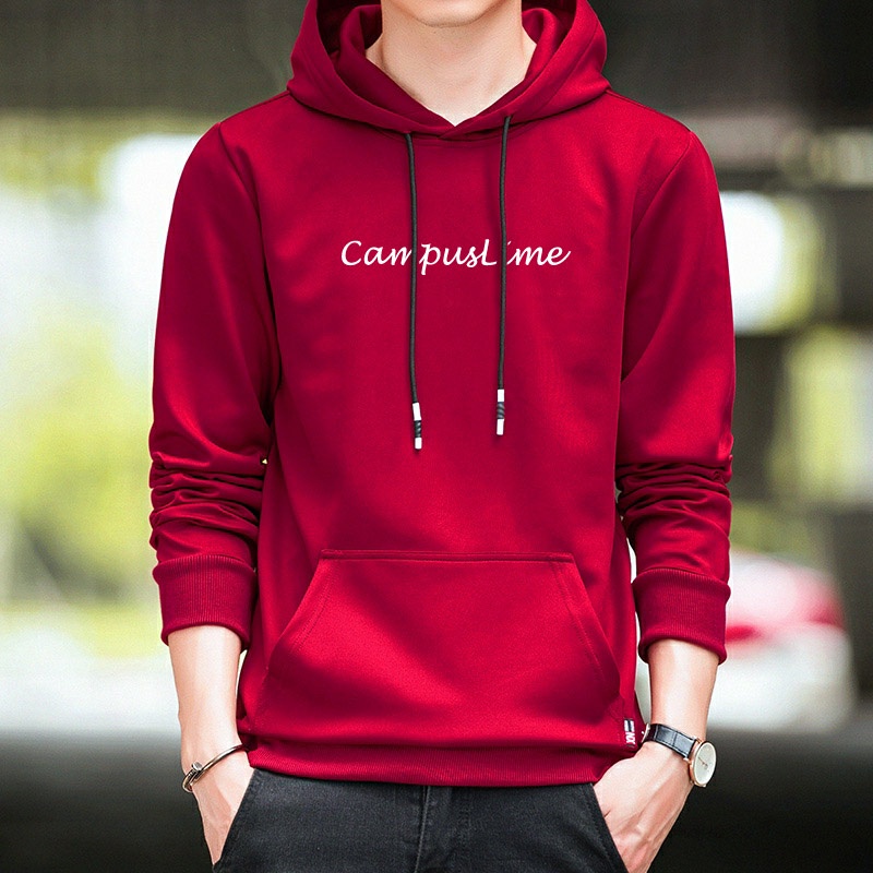 Lilipop.id Sweater Hoodie Pria Campuslime Jumper Outwear