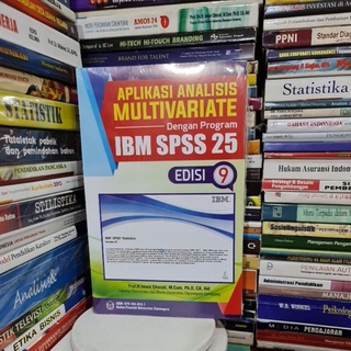Aplikasi analisis MULTIVARIATE Dengan program IBM SPSS 25 Edisi 9 PLUS CD by Prof H Imam Ghozali