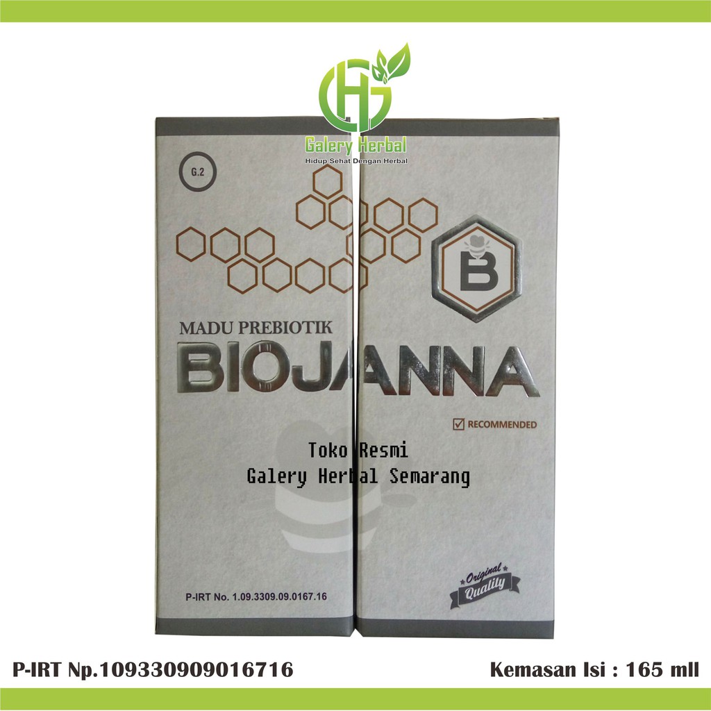 MADU PREBIOTIK | MADU PROBIOTIK | MADU BIOJANNA 100% ORIGINAL