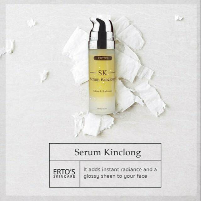 Serum wajah kinclong Ertos
