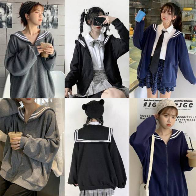 Jaket Jepang/Anime - Simply Sailor Jacket