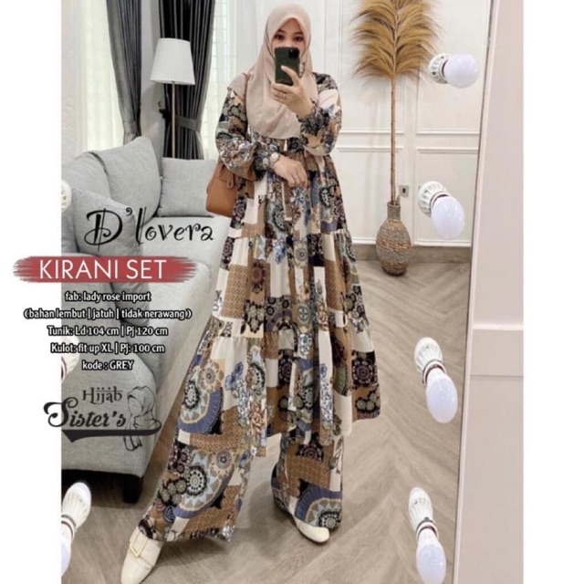 KIRANI SET ORIGINAL DLOVERA by HIJAB SISTER’S