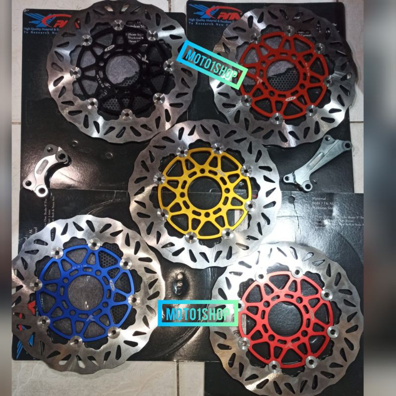 piring cakram floting 260mm beat vario jupiter mx mio psm piring cakram racing