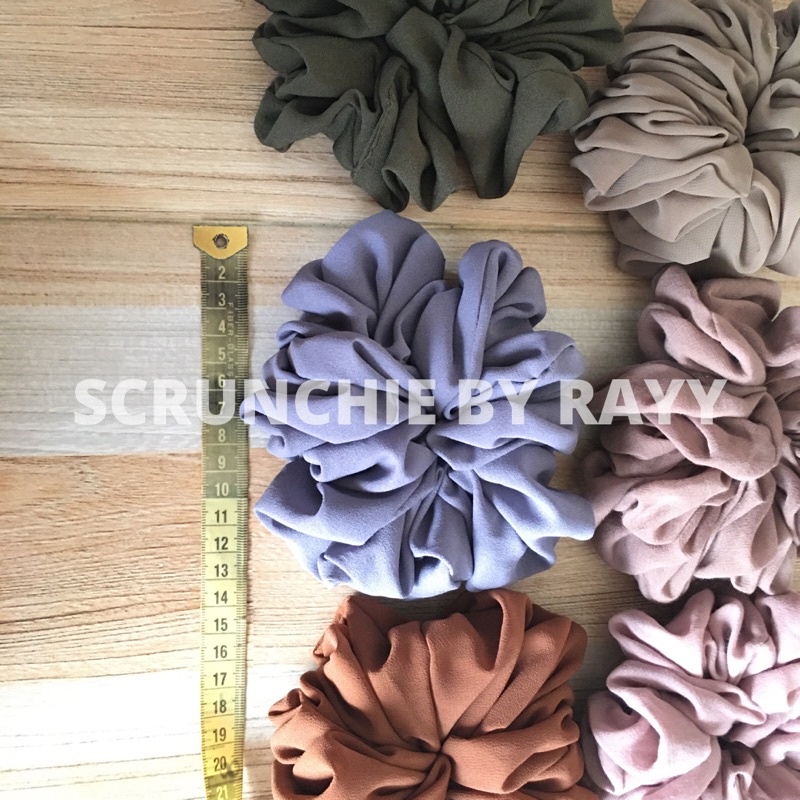 SCRUNCHIE PREMIUM JUMBO by RAYY SCARF