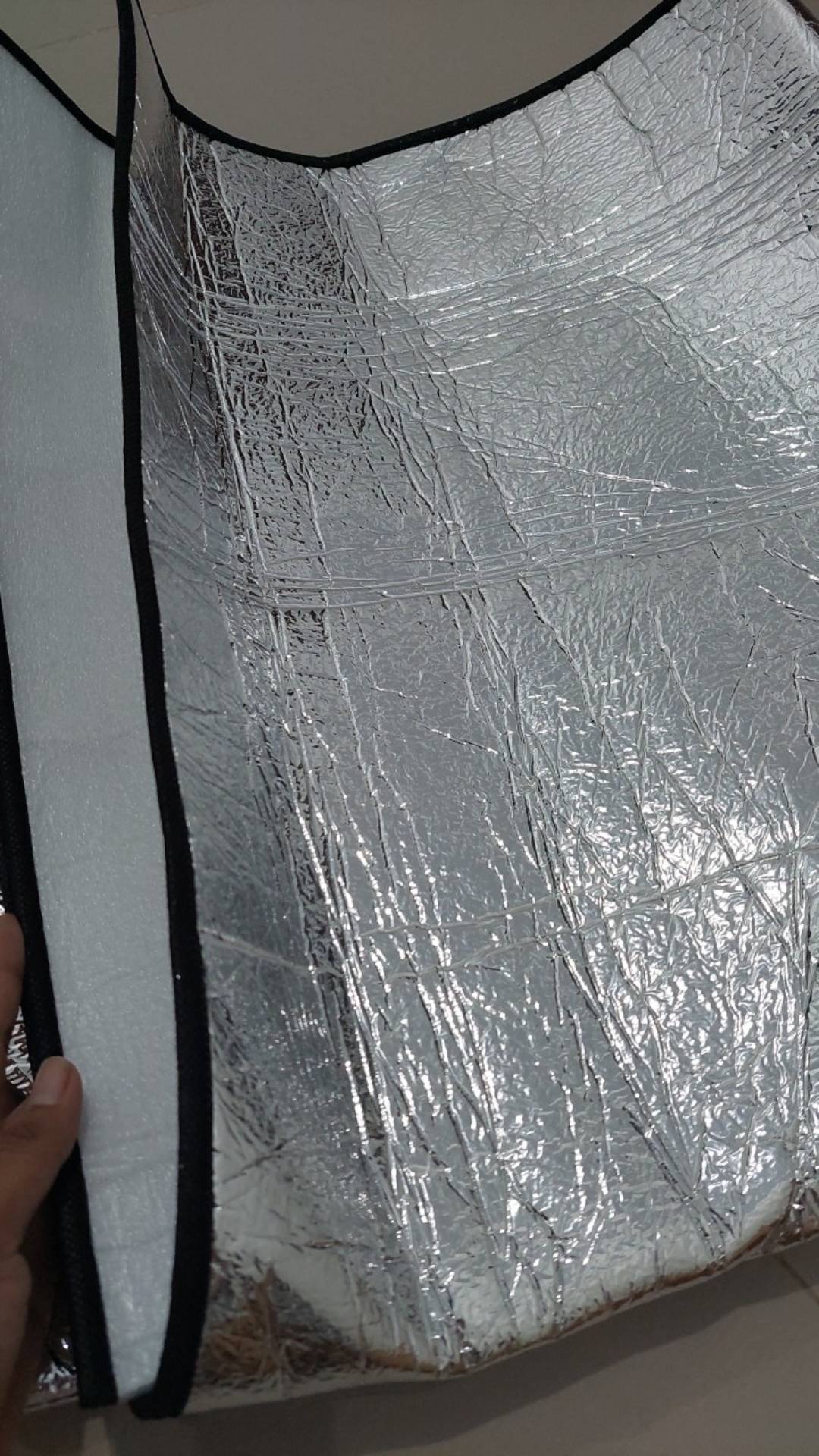 (promo) Alas Tenda Tikar Tenda Bahan Alumunium Foil 100*200 Cm Matras Foil Ekstra Hangan Ringan