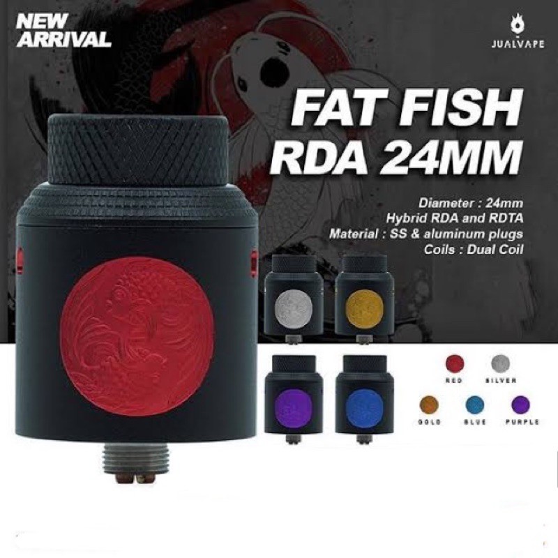 Vapeam Fat Fish 24mm RDA Authentic
