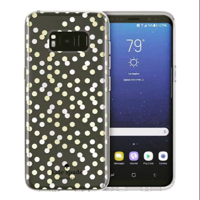 Samsung S8 Plus S8+ Original Kate Spade Case Casing Kesing Bintik