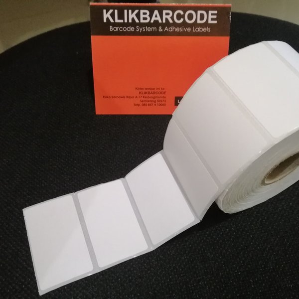 

MURAH LABEL BARCODE THERMAL 50 X 30 MM - DIRECT THERMAL- 1 LINE - 1.000 PCS