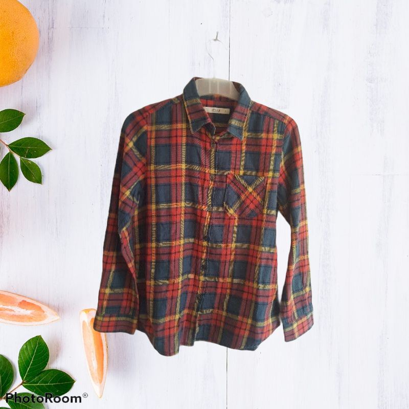 Flannel Wanita Second Original / Flannel Cewek Second Original / Flannel Second Original