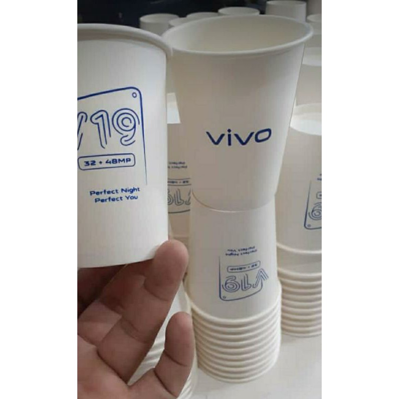 

Papper Cup 8 oz Custom White