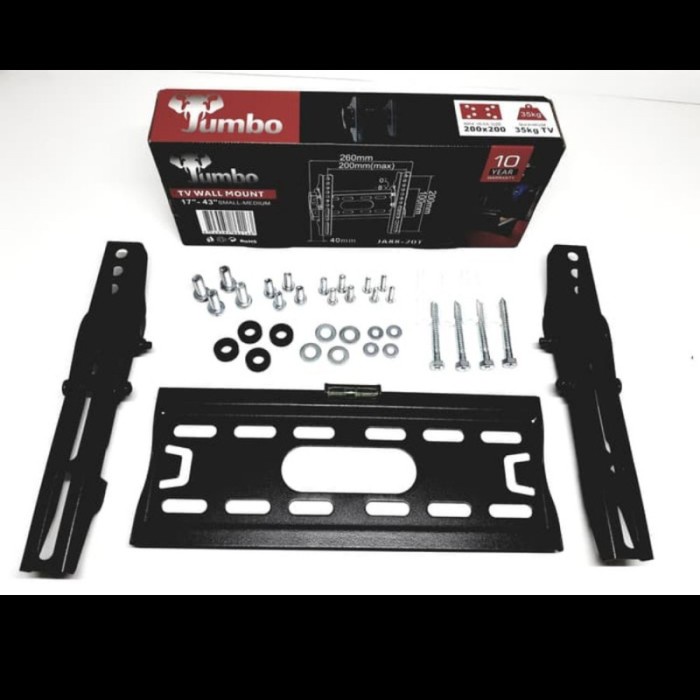 Jual braket JUMBO tv led 17 - 43 inch waterpass breket tv breket tv Berkualitas