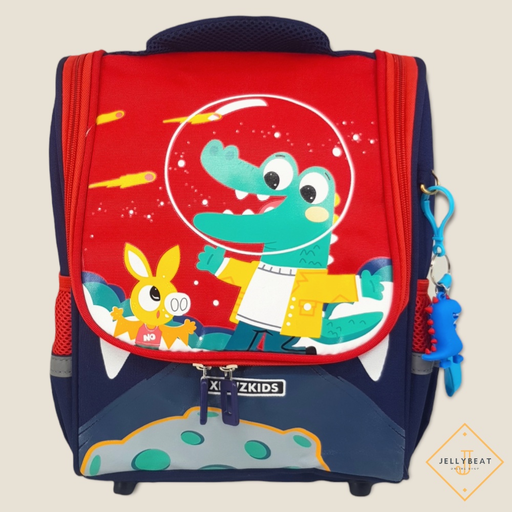 TAS RANSEL 3D ANAK 13 INCH KARAKTER CROCO RED